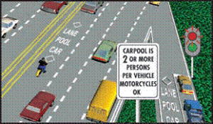 California Lane Control Laws 6