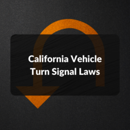 California Vehicle Turn Signal Laws featured image