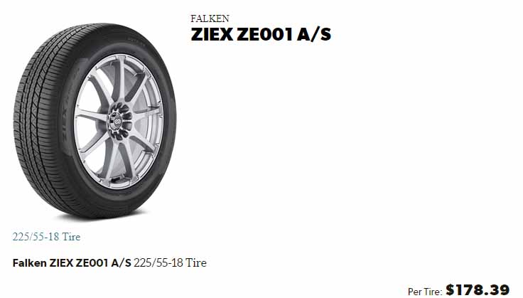 Falken ZIEX ZE001 A/S