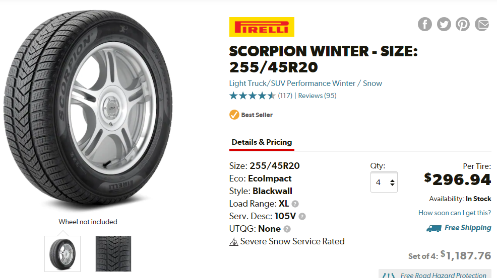 Pirelli Scorpion Winter