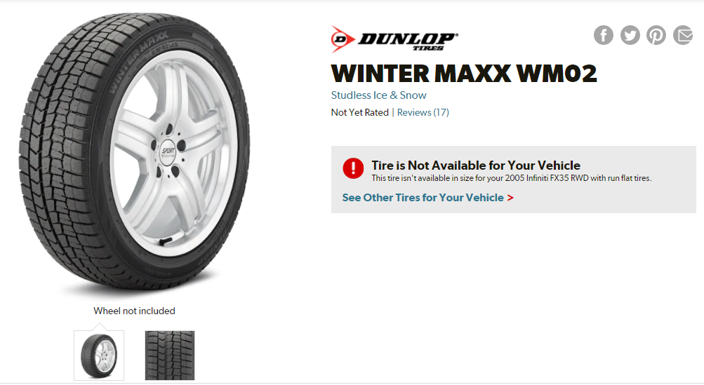 Best Tires for Kia Soul  Dunlop Winter Maxx