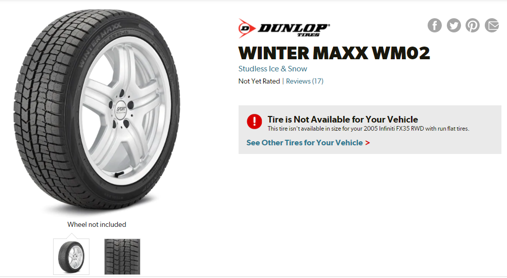 Best Tires for Kia Soul Dunlop Winter Maxx