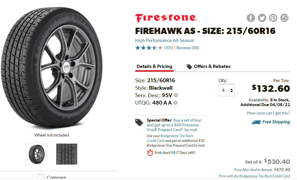 Firestone Firehawk AS