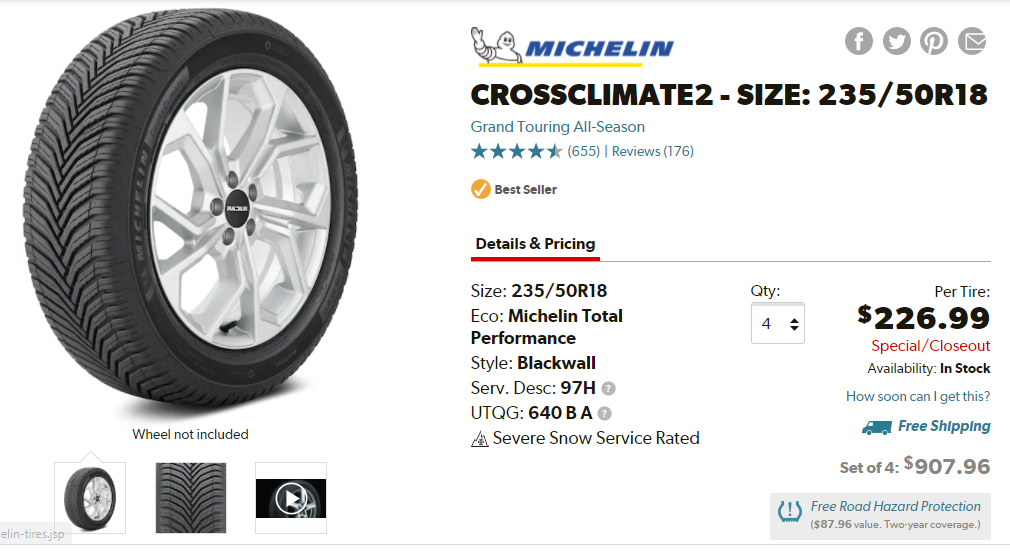 Michelin CrossClimate 2