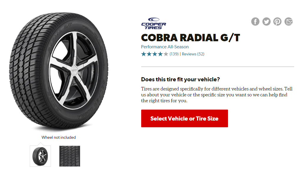 Cooper Cobra Radial GT Review Cooper Tires Cobra Radial