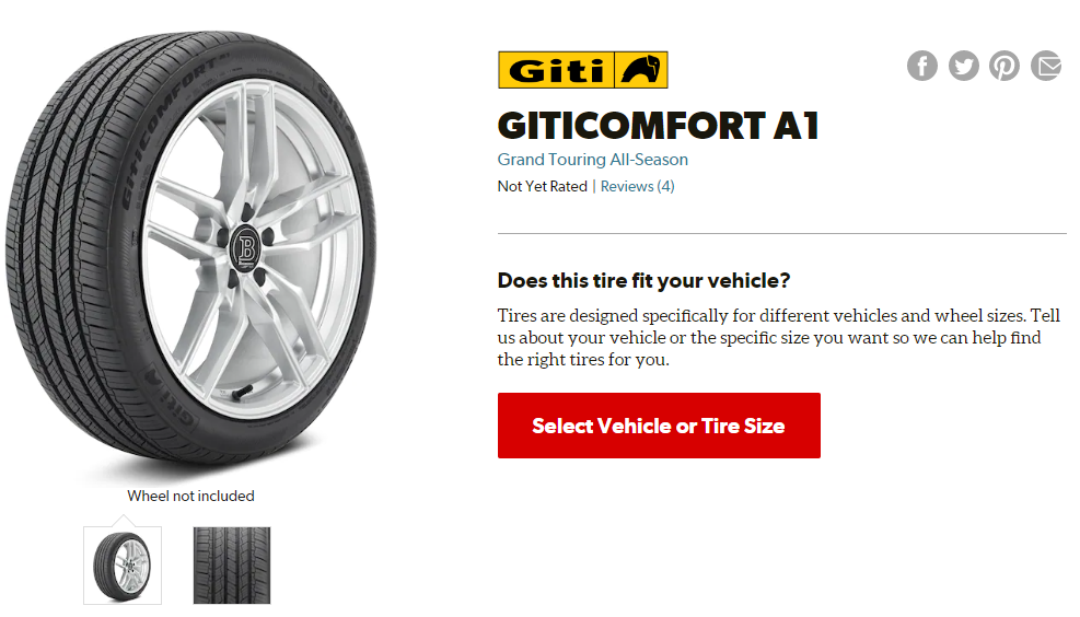 Top 5 Best Tires For VW Passat Giticomfort A1