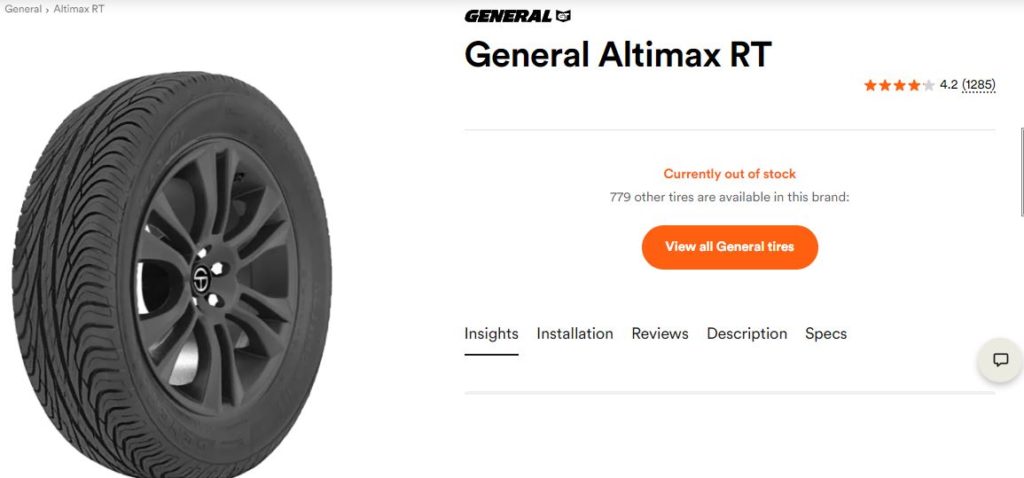 General AltiMAX RT Review - Is This Tire For You?
