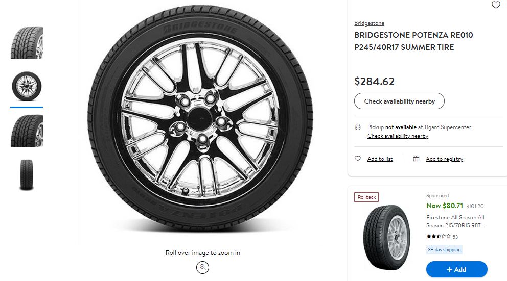 Bridgestone Potenza RE010