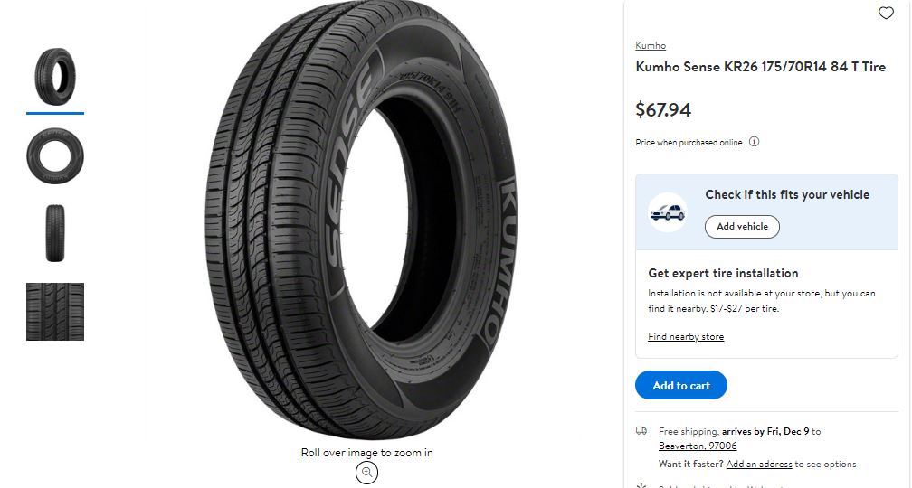 Kumho Sense KR26 Review