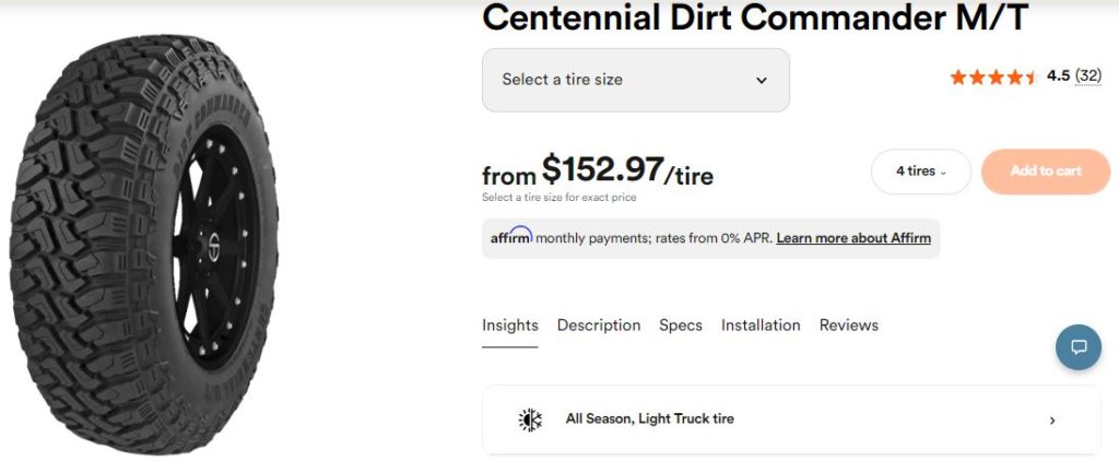 Continental Centennial Dirt Commander