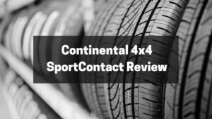 Continental 4x4 SportContact Review